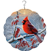 Traci's Fun Creations - Wind Spinner Cardinal Winter