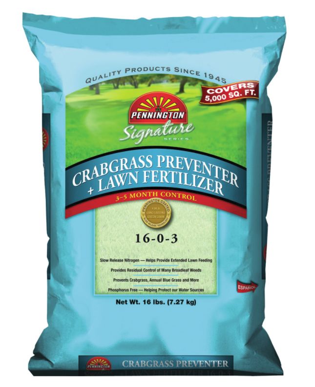 Pennington - 16-Pound Signature Series Crabgrass Preventer And Fertilizer