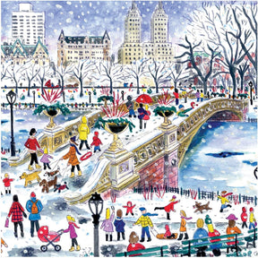 Chronicle-Hachette Book - Puzzle Michael Storrings Bow Bridge in Central Park