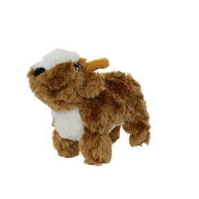 Tuffy Dog Toys - Mighty Jr Farm Goat Plush Squeaky Dog Toy