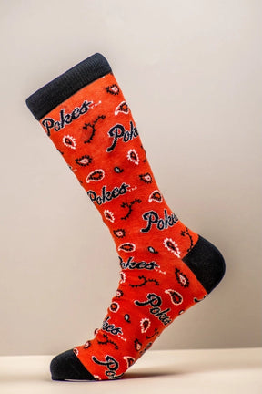 William & Lauren - Socks OSU Pokes