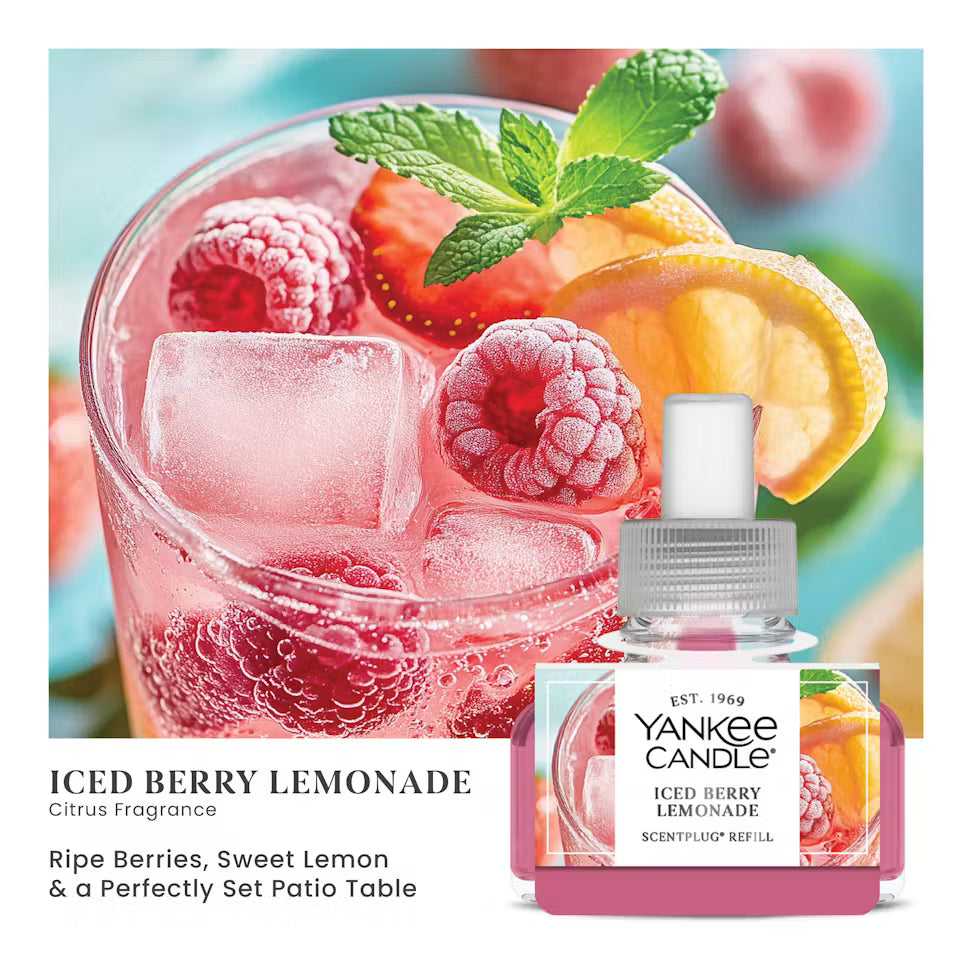 Yankee Candle - Scent Plug In Refill Iced Berry Lemonade