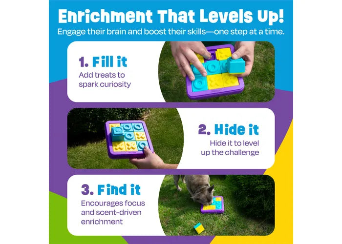 Brightkins Tic-Tac-Toe Treat Puzzle