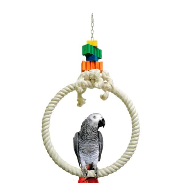 Hoop Cotton Ring Bird Toy