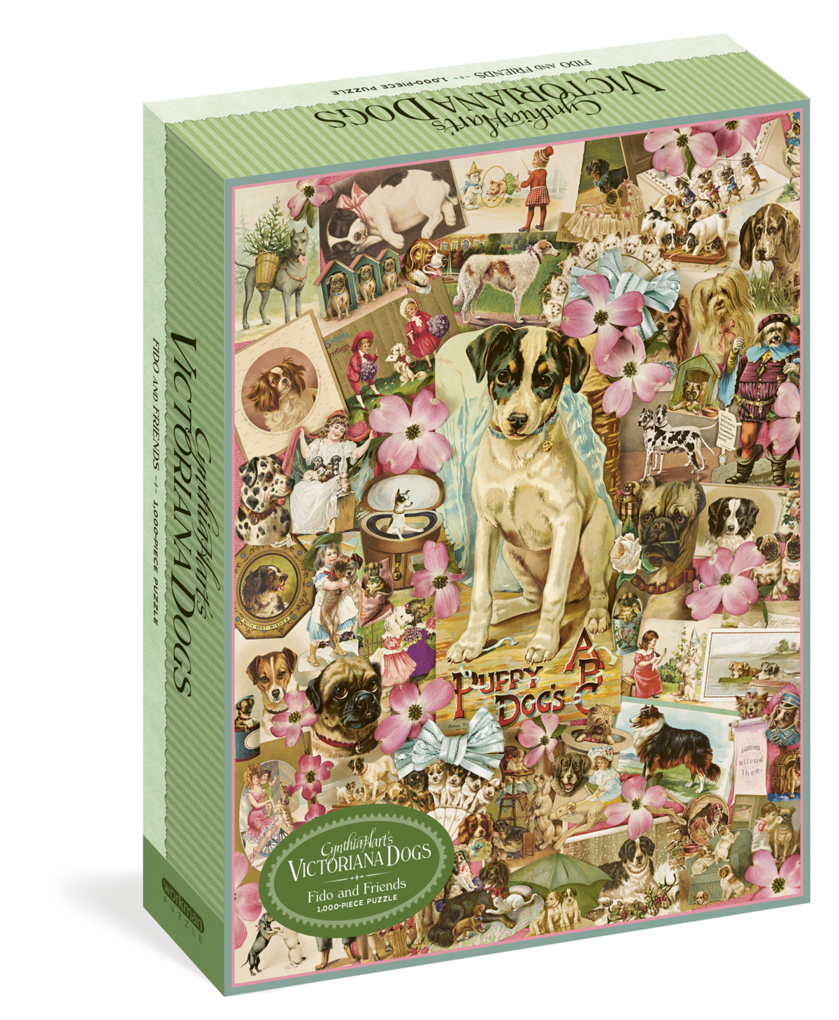Puzzle Cynthia Hart’s Victoriana Dogs: Fido and Friends