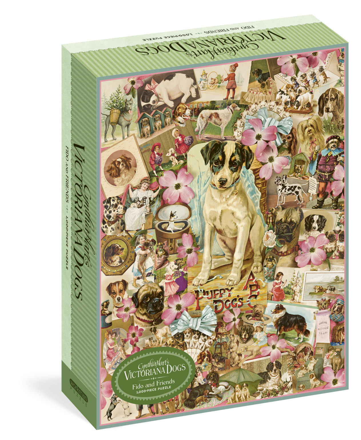 Puzzle Cynthia Hart’s Victoriana Dogs: Fido and Friends