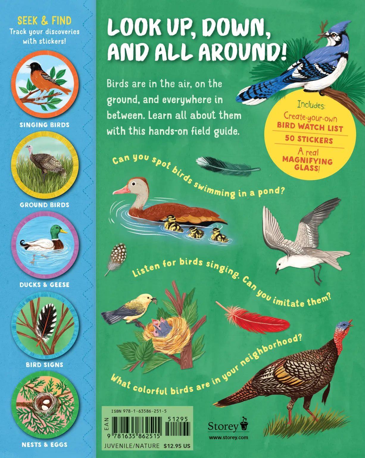Backpack Explorer: Bird Watch Book