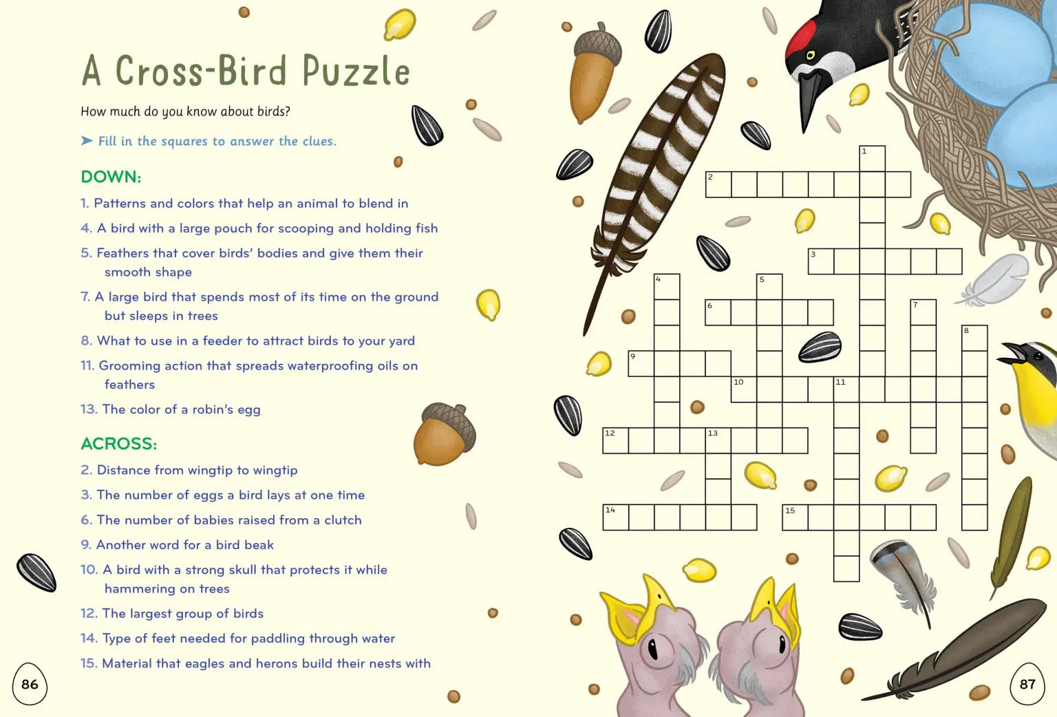 I Love Birds Activity Book