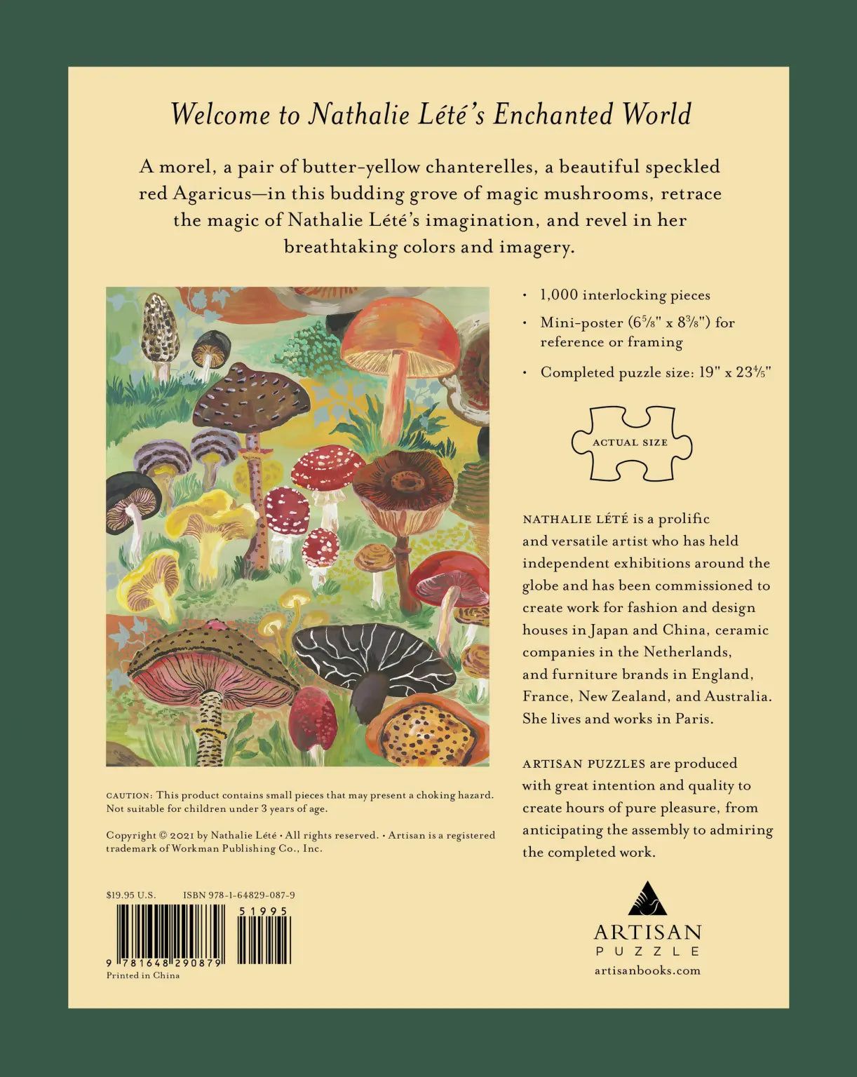 Puzzle Nathalie Lete: Mushroom