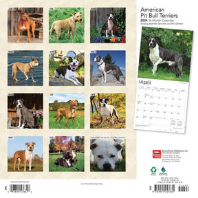 2024 American Pitbull Terriers Calendar