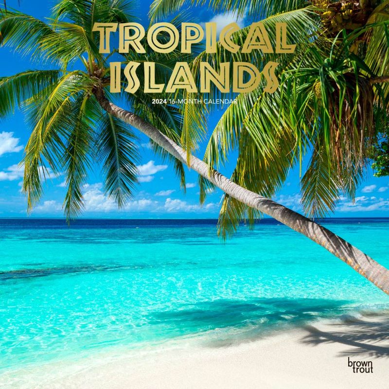 2024 Tropical Islands Calendar