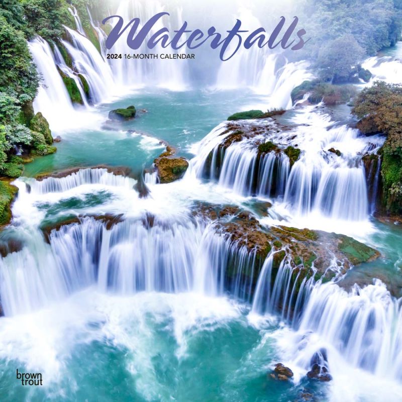 2024 Waterfalls Calendar