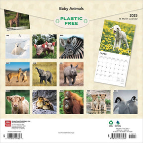 2025 Baby Animals Calendar