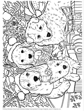 Coloring Book - Cute Christmas