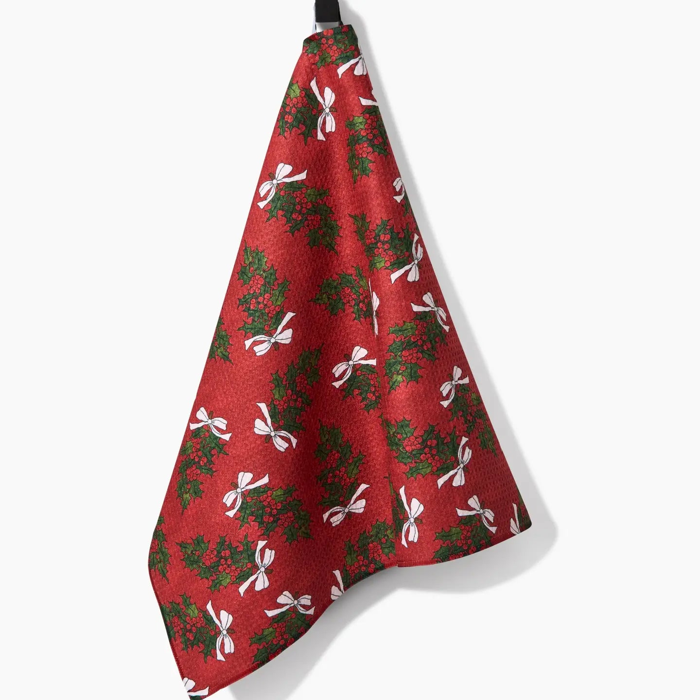 Geometry - Tea Towel Christmas Berry Bow
