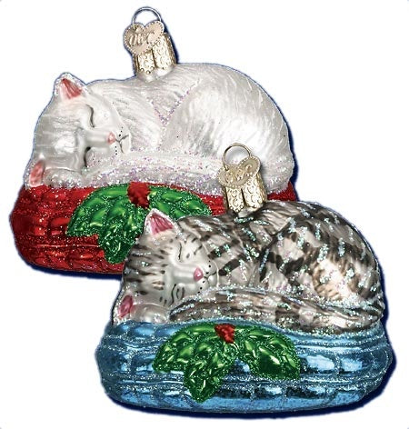 Old World Christmas - Cat Nap Ornament
