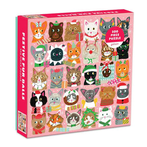 Chronicle-Hachette Book - Puzzle Festive Furballs