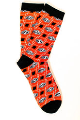 William & Lauren - Socks OSU Logo