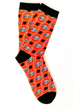 William & Lauren - Socks OSU Logo