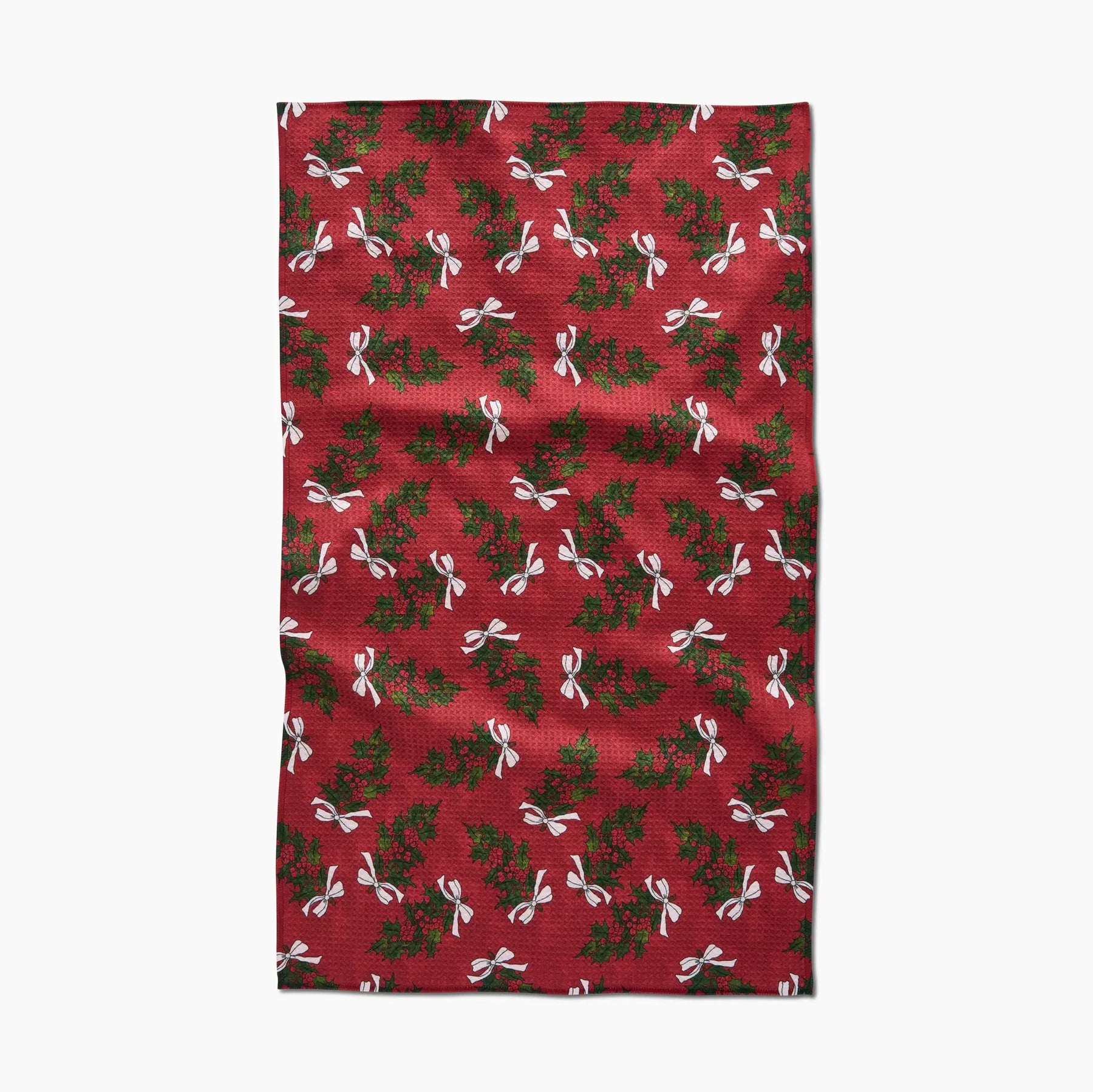 Geometry - Tea Towel Christmas Berry Bow