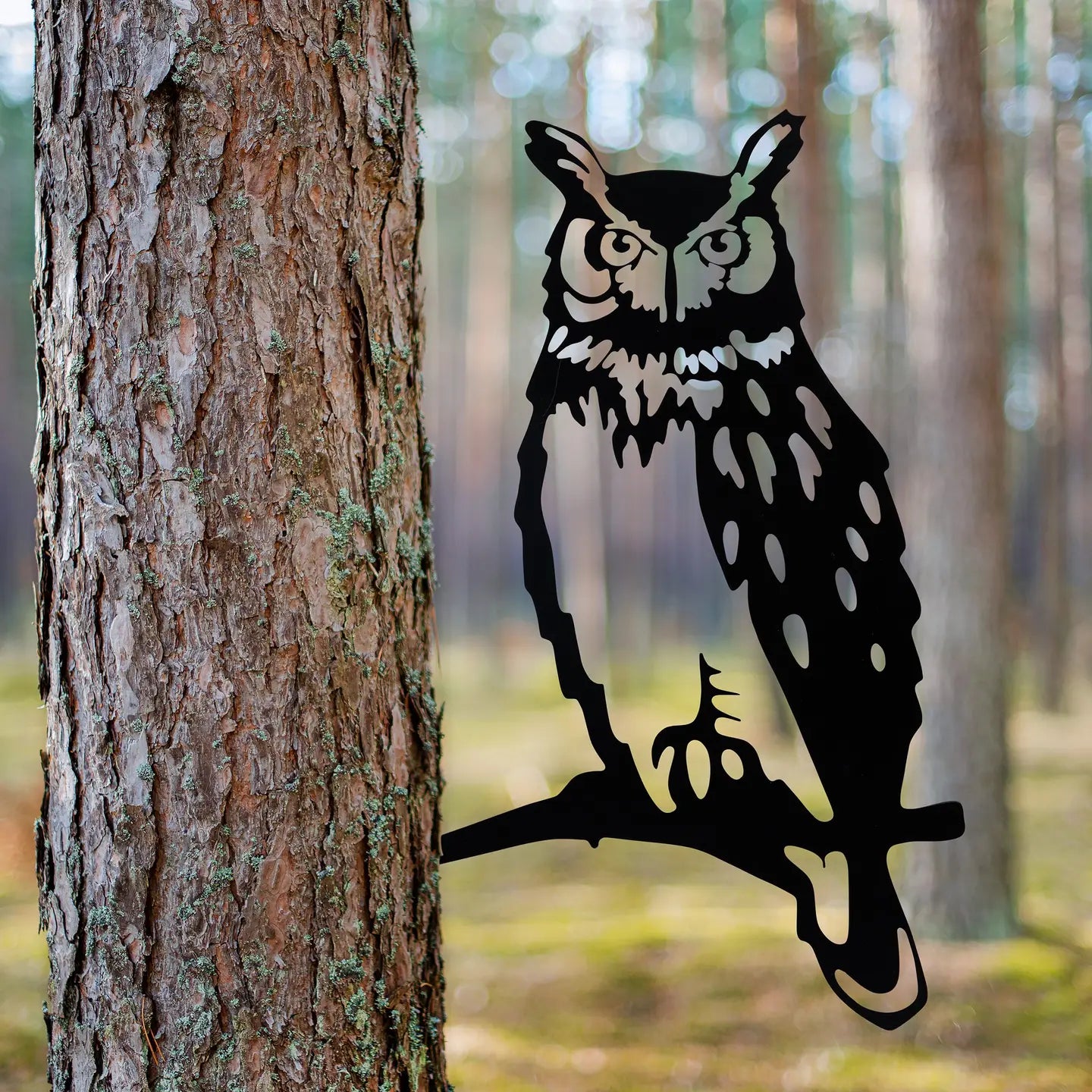 Primitives by Kathy - Owl Metal Outdoor Art