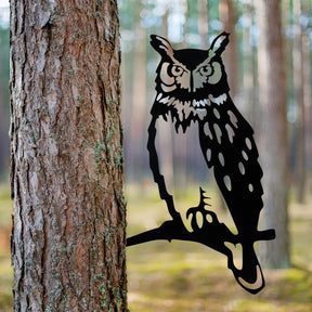 Primitives by Kathy - Owl Metal Outdoor Art
