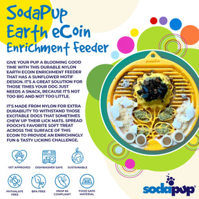 SodaPup - Enrichment Tray Earth Sunflower for Dogs