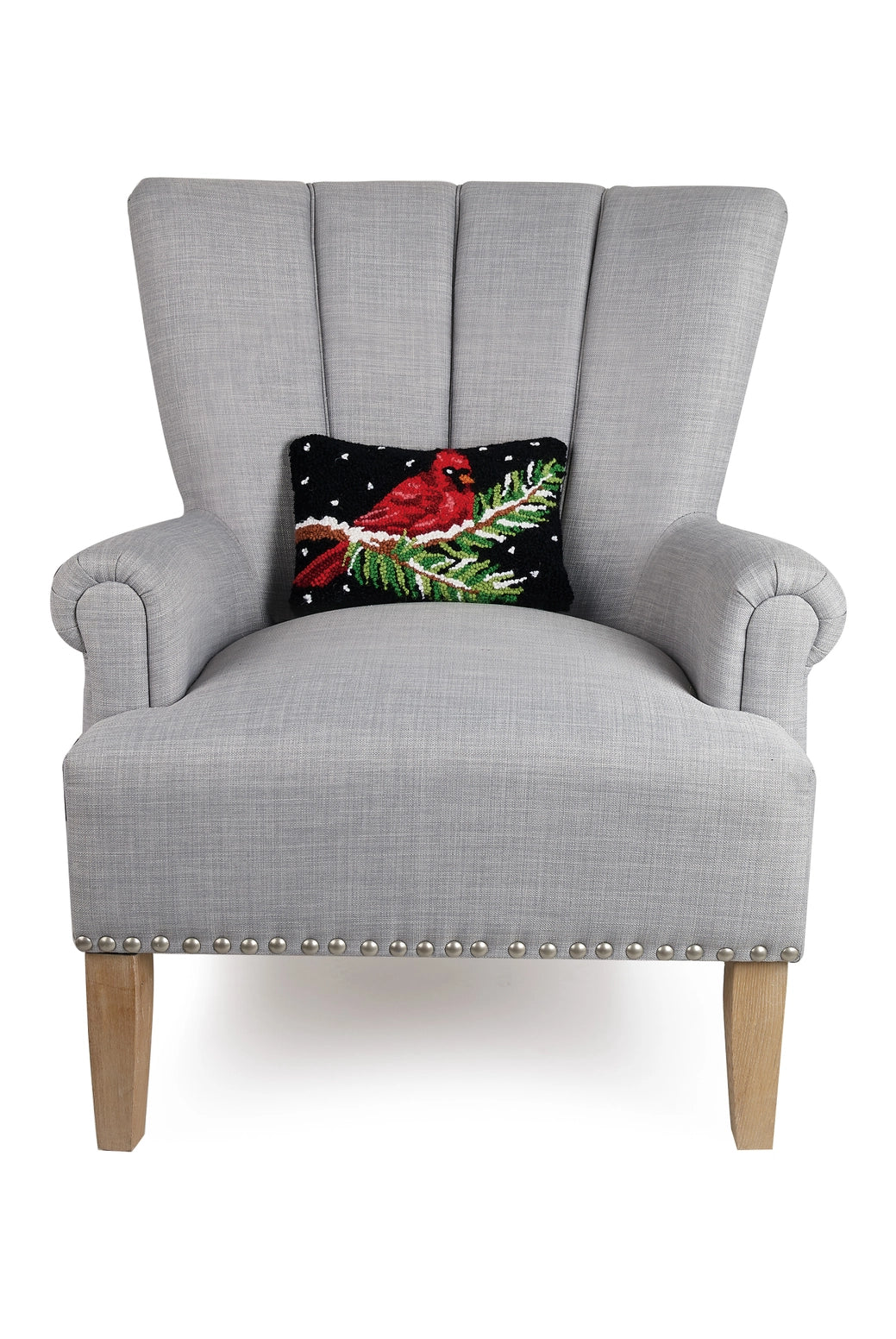 Peking HandiCraft - Pillow Cardinal On A Branch
