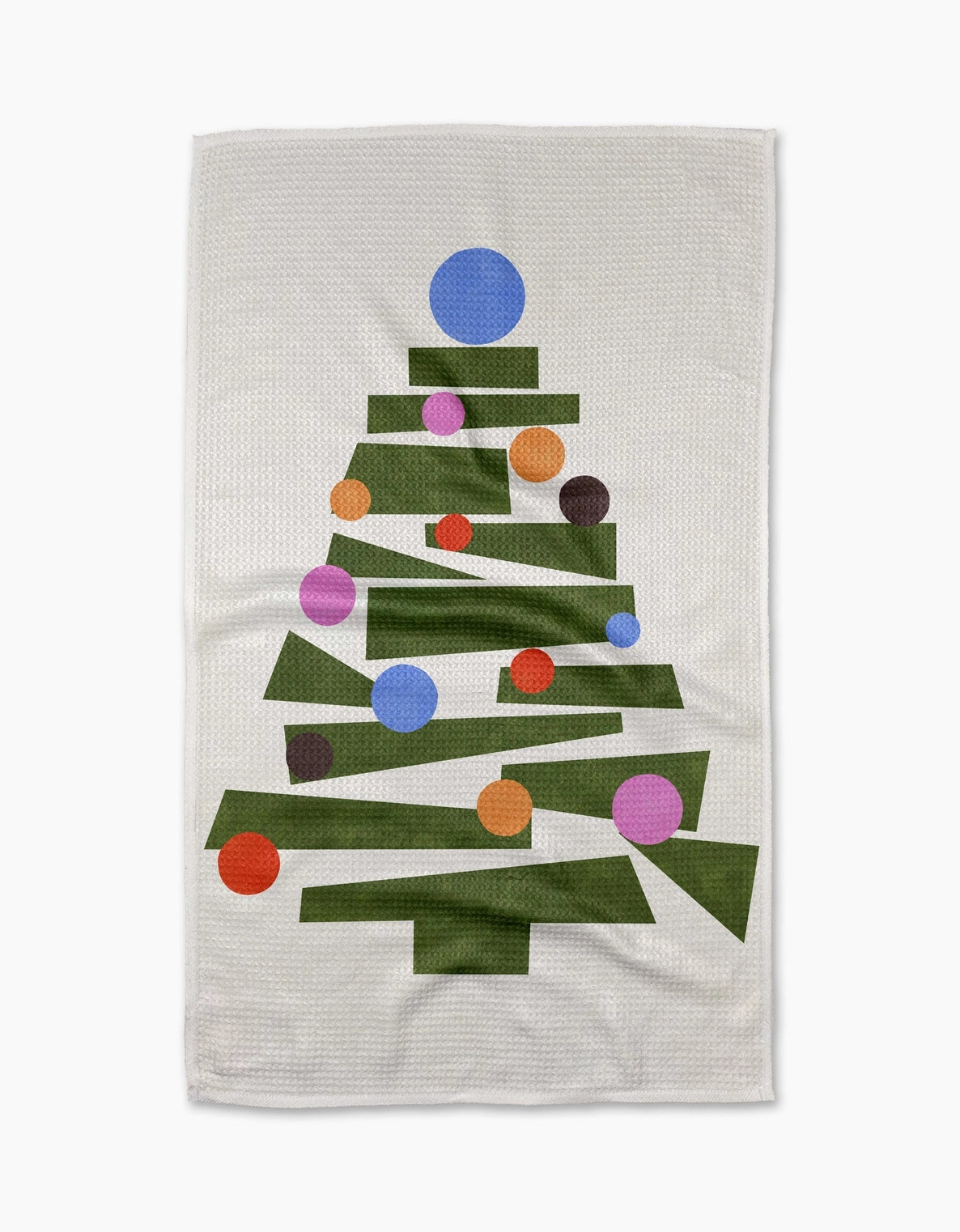 Tea Towel Modern Festive Tree