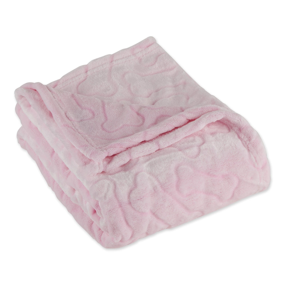 Bone Dry - Blanket Embossed Bone Print for Pets Pink