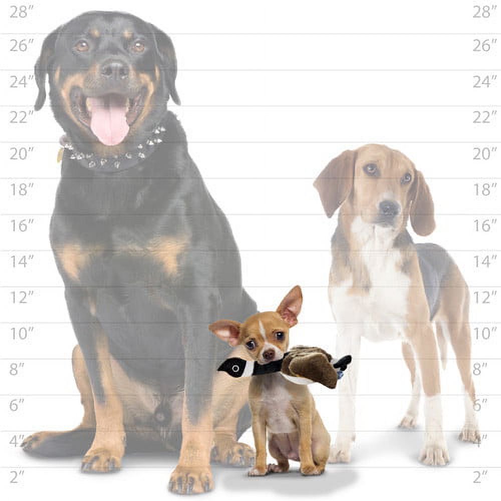 Tuffy Dog Toys - Mighty Jr Nature Duck	Plush Squeaky Durable Toy