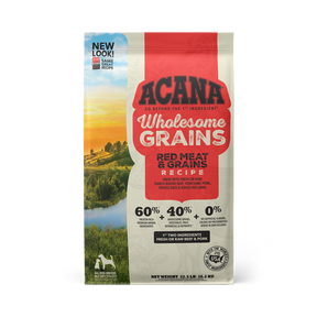 Champion Petfoods Acana - All Life Stages, Wholesome Grains Red Meat & Grains Recipe Dry Dog Food