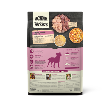 Champion Petfoods Acana - Small breeds, Adult - Wholesome Grains, Small Breed Recipe Dry Dog Food