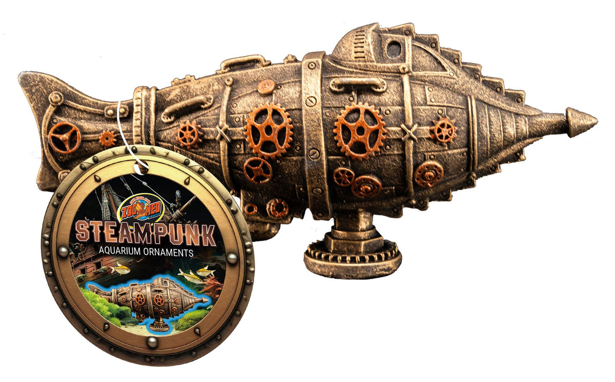 Zoo Med - Steampunk Submarine Ornament