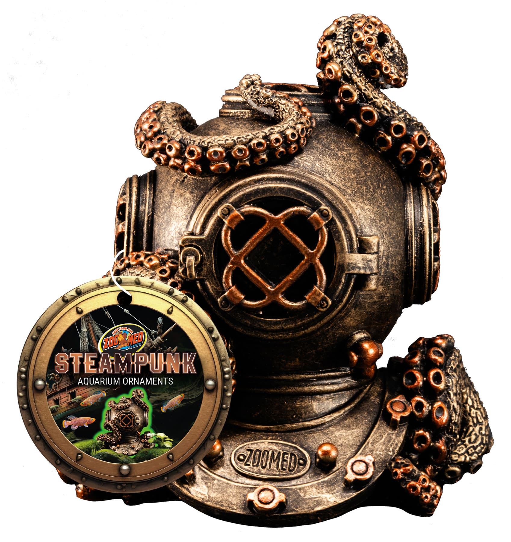 Zoo Med - Steampunk Octohelmet Ornament