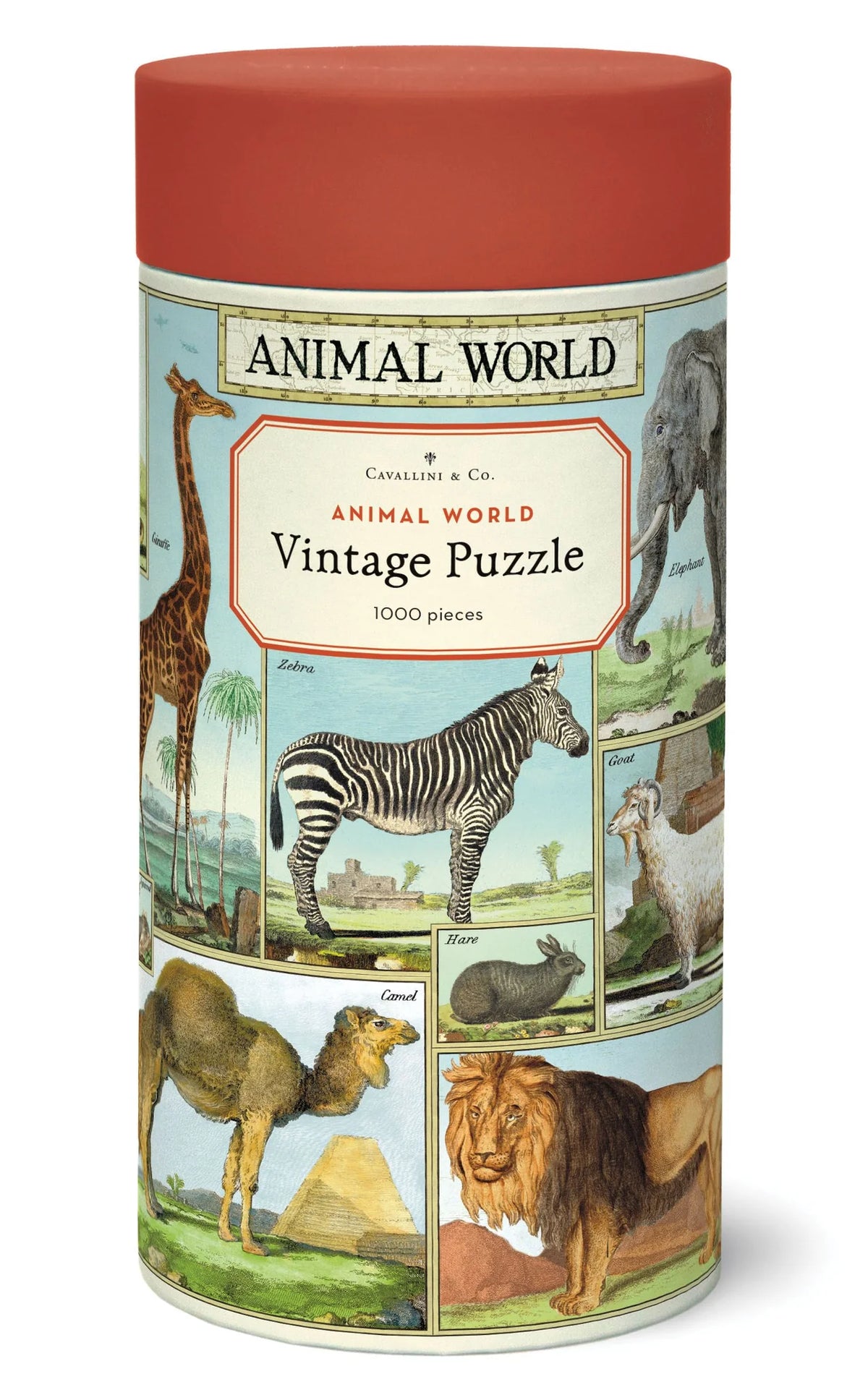 Cavallini & Co. - Puzzle Animal World