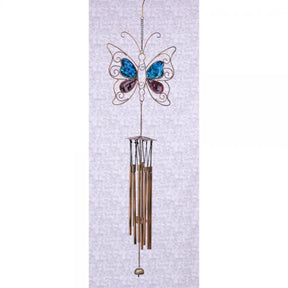 Ancient Graffiti - Butterfly Pipe Wind Chime