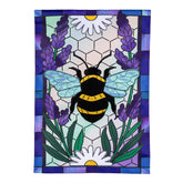 Evergreen Enterprises - Flag Lavender Honey Bee
