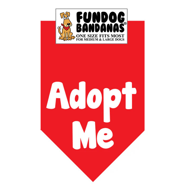 FunDog Bandanas - Dog Bandana Adopt Me