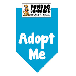 FunDog Bandanas - Dog Bandana Adopt Me