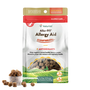 NaturVet - Scoopables Aller-911 Allergy Aid Antioxidants Dogs