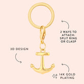 The Foggy Dog - Collar Charm Anchor