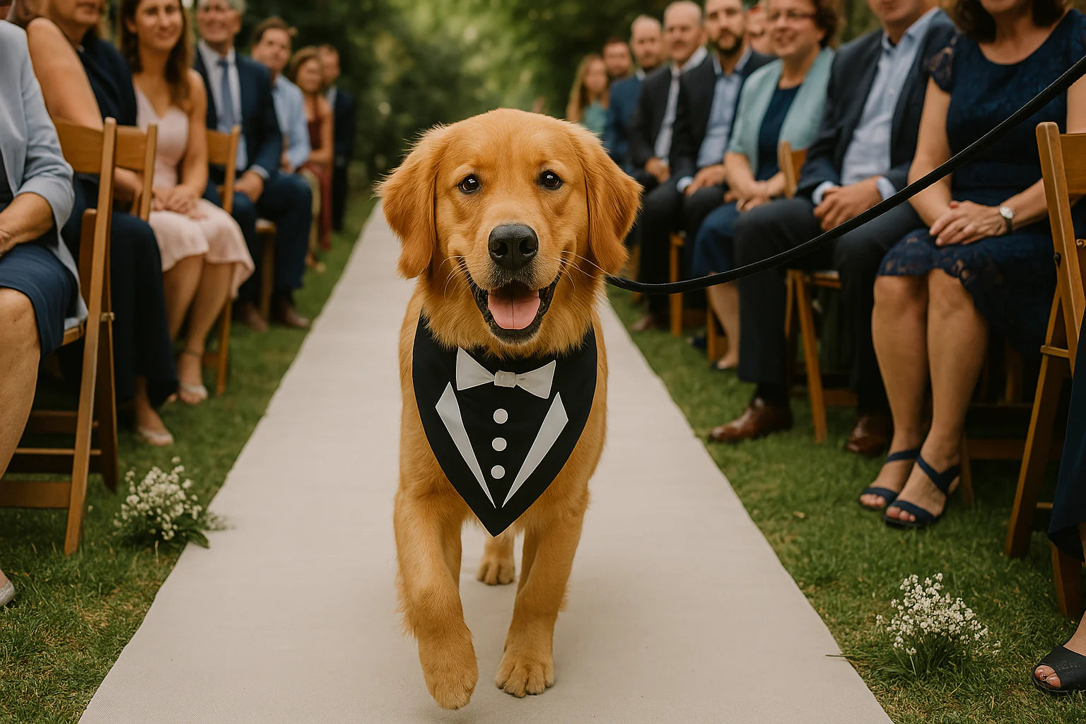 Parisian Pet - Dog Bandana Tuxedo