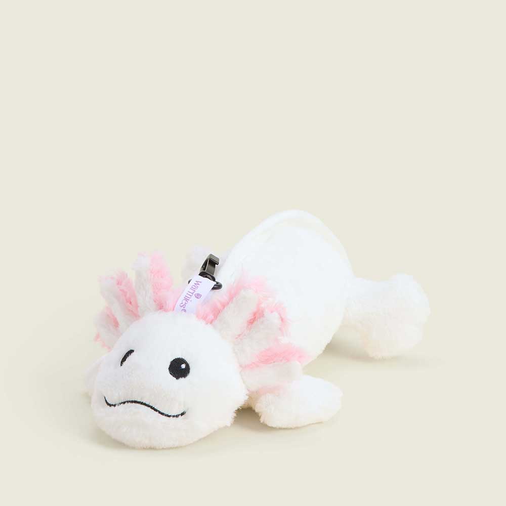Warmies Bag Charm Axolotl