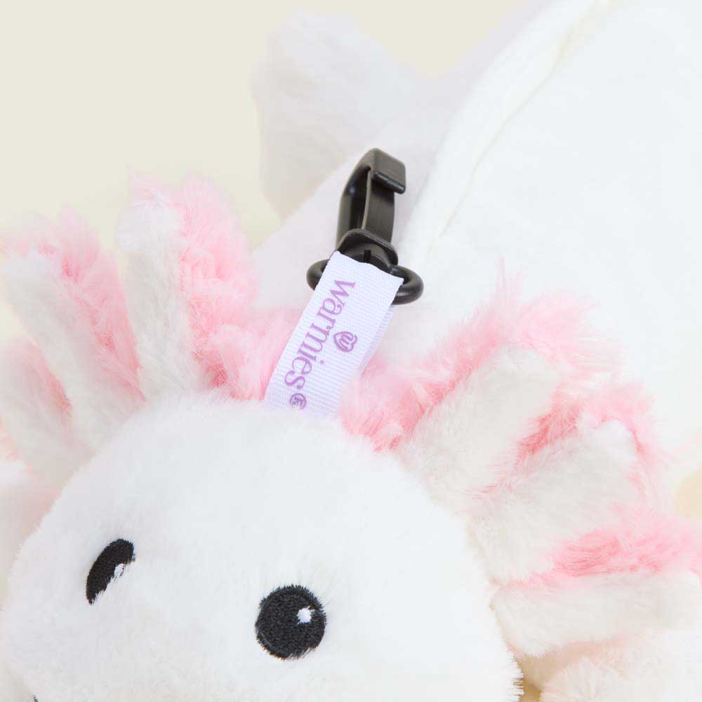 Warmies Bag Charm Axolotl