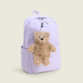 Warmies Bag Charm Bear Brown
