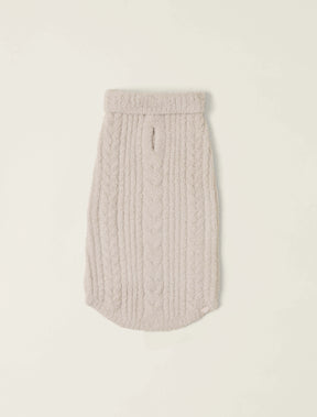 Barefoot Dreams - CozyChic Cable Pet Sweater Stone