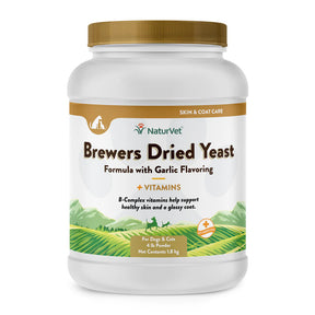 NaturVet - Brewer's Yeast & Garlic Powder by NaturVet