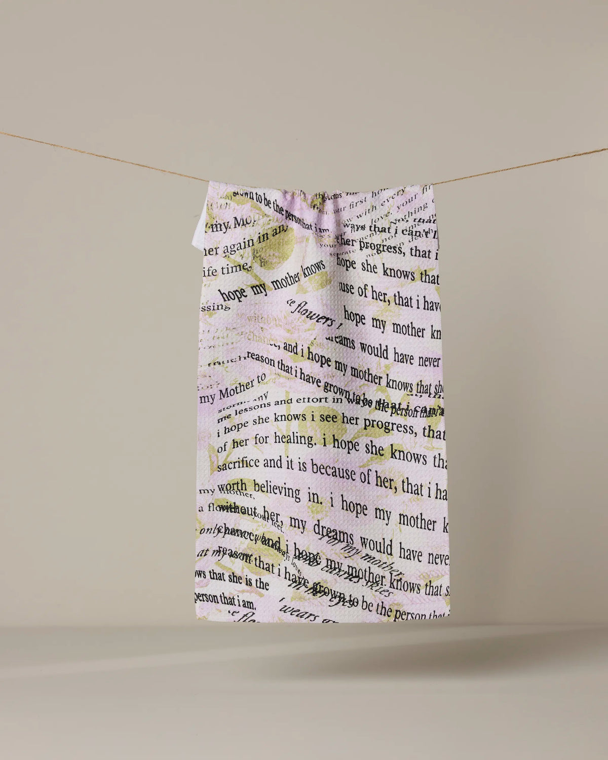 Geometry - Bar Towel Forever Mom