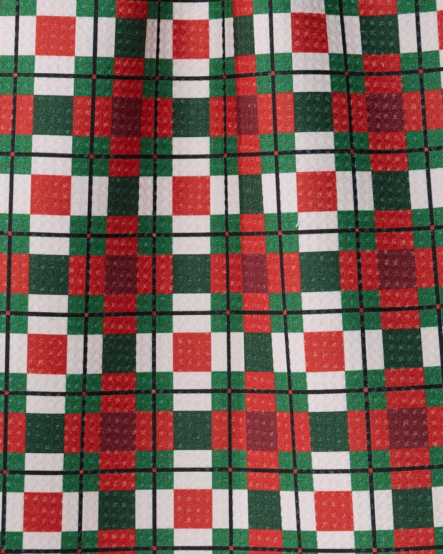 Geometry - Bar Towel Noel Plaid
